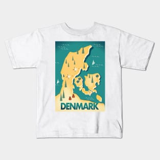 Denmark Kids T-Shirt